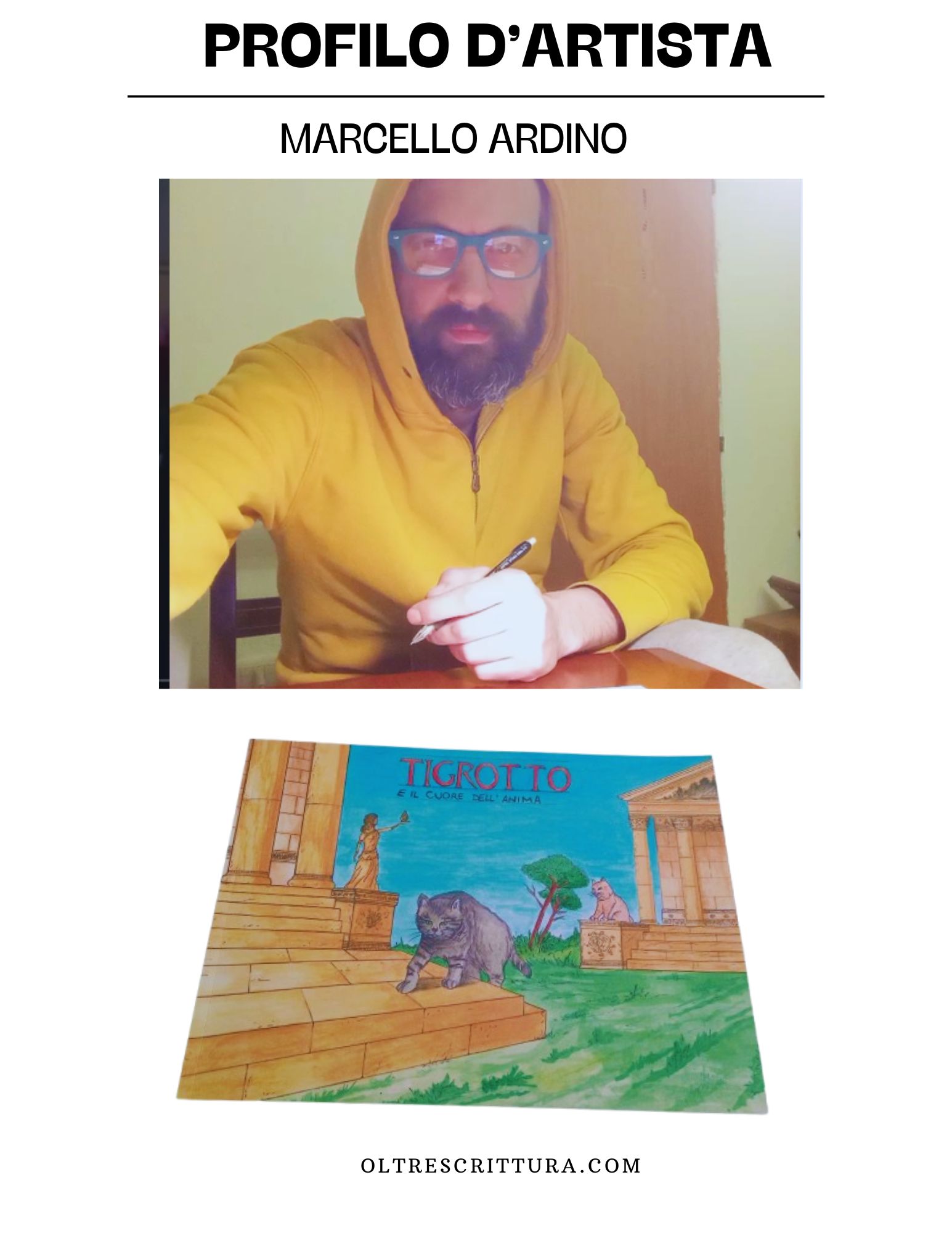 PROFILO D’ARTISTA, Marcello Ardino