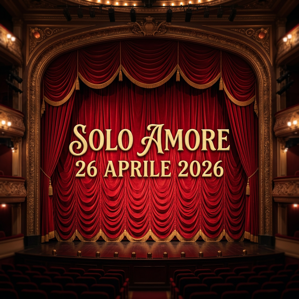 SOLO AMORE. 
Durante la serata 
sarà inoltre conferito a Lino Banfi 
Il 𝐏𝐫𝐞𝐦𝐢𝐨 𝐚𝐥𝐥𝐚 𝐂𝐚𝐫𝐫𝐢𝐞𝐫𝐚 .