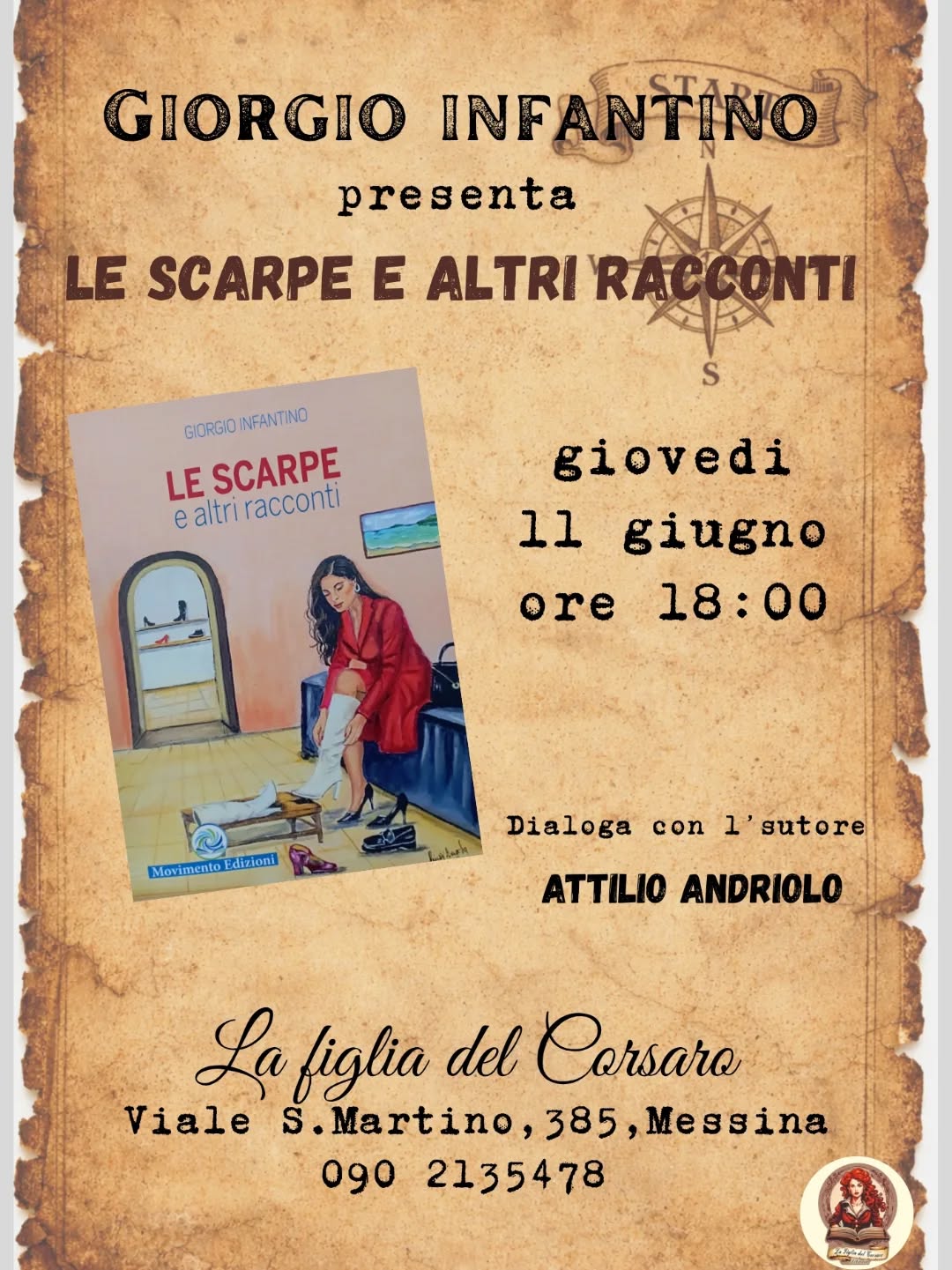 GIORGIO INFANTINO presenta IL SUO NUOVO LIBRO!